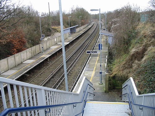 Snowdown railway station